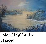 Schilfidylle im Winter