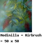 Medinilla - Airbrush - 50 x 50