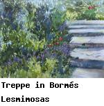 Treppe in Bormés Lesmimosas
