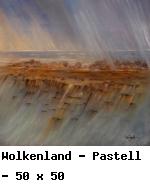 Wolkenland - Pastell - 50 x 50